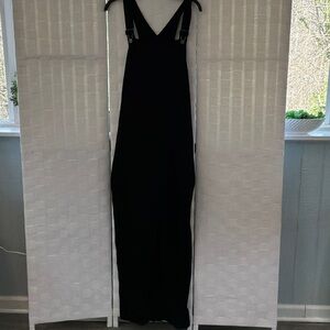 Garfield and Marks Black ribbed jumpsuit. SIze L